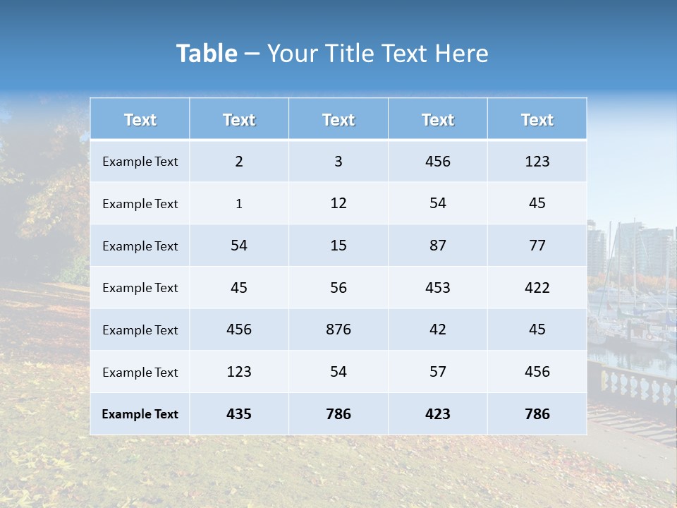 Home Environment Season PowerPoint Template