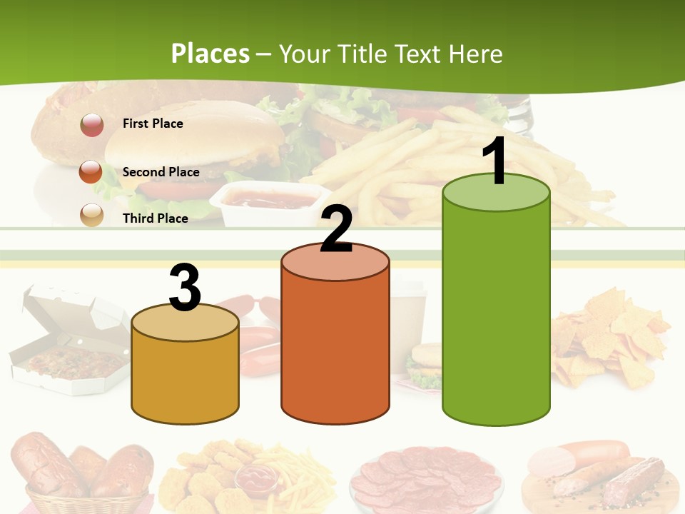 Sandwich American Coke PowerPoint Template