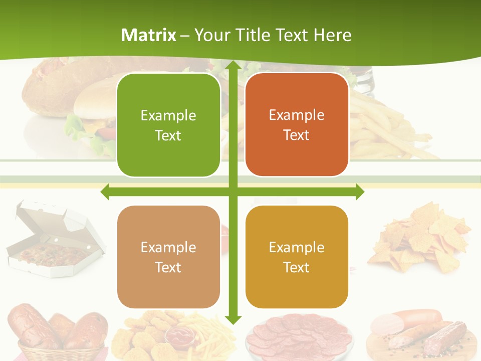 Sandwich American Coke PowerPoint Template