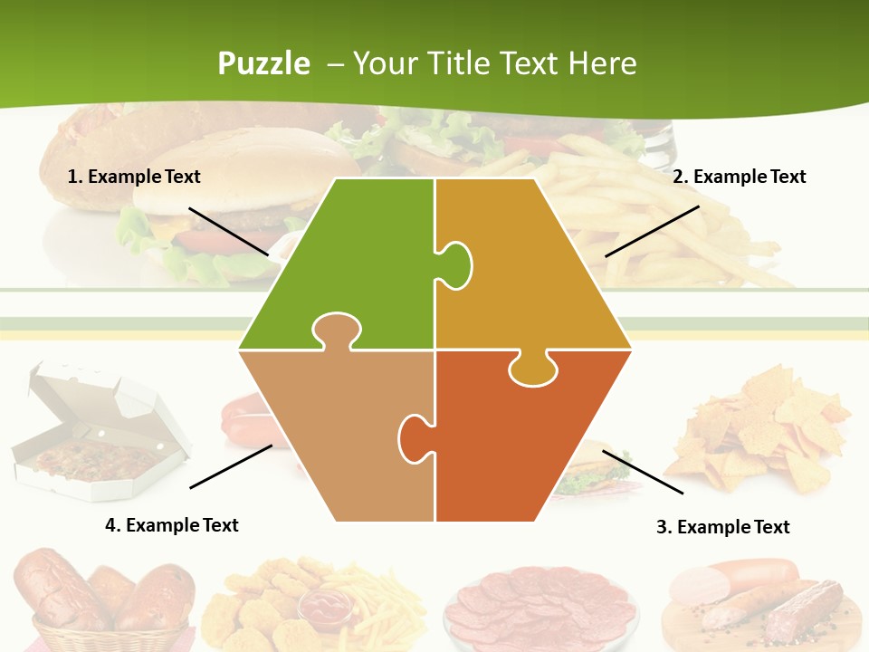 Sandwich American Coke PowerPoint Template