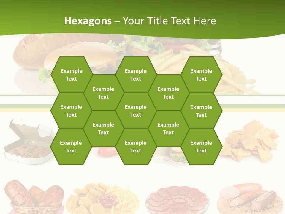 Sandwich American Coke PowerPoint Template