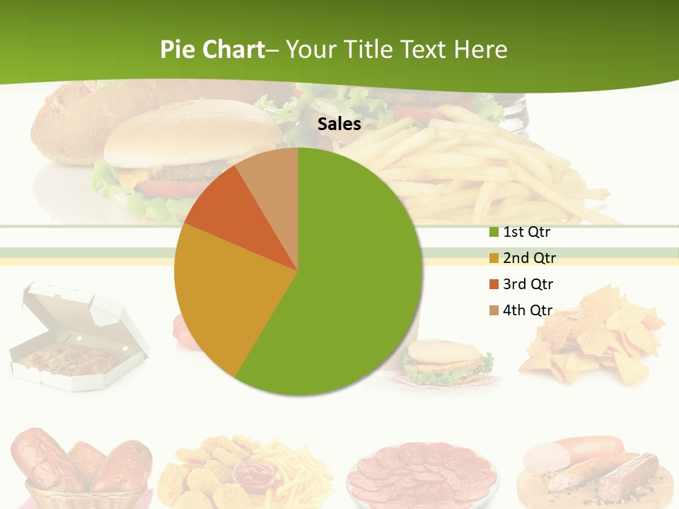 Sandwich American Coke PowerPoint Template