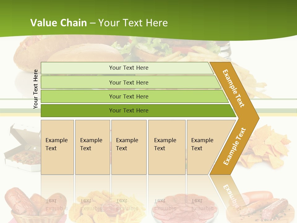 Sandwich American Coke PowerPoint Template