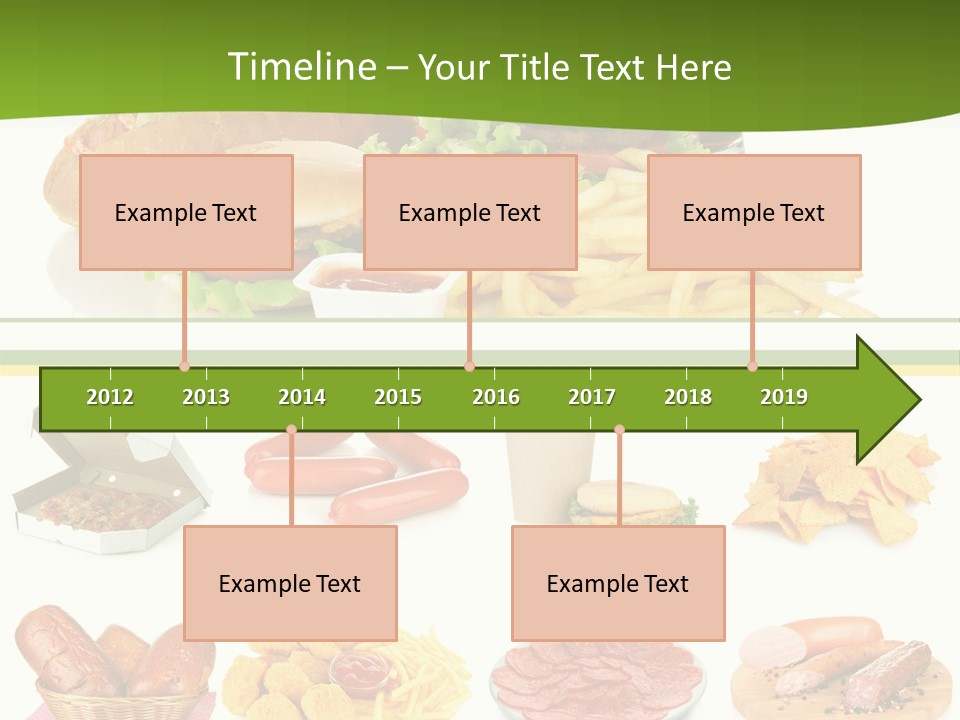 Sandwich American Coke PowerPoint Template