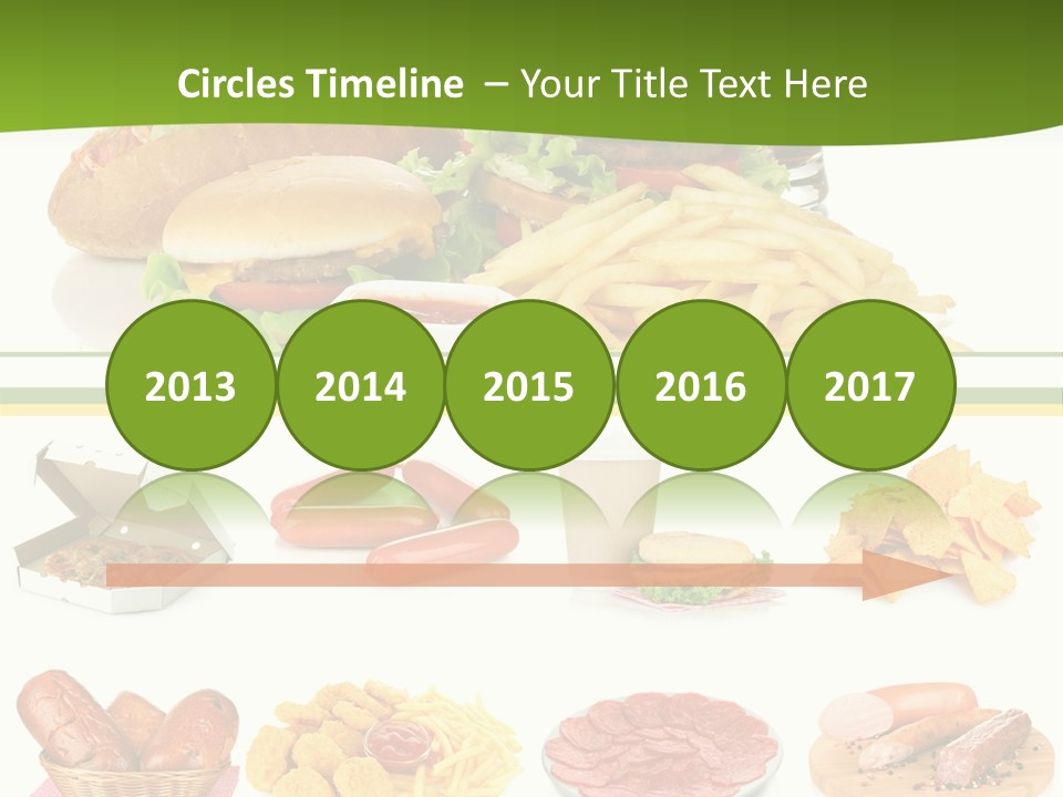 Sandwich American Coke PowerPoint Template