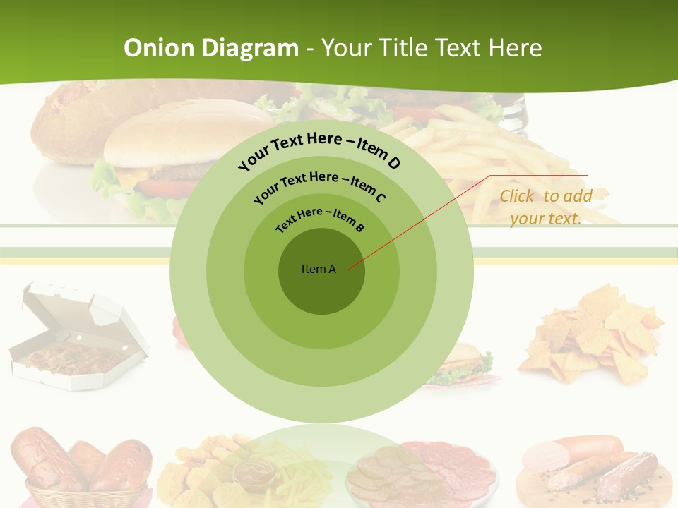 Sandwich American Coke PowerPoint Template