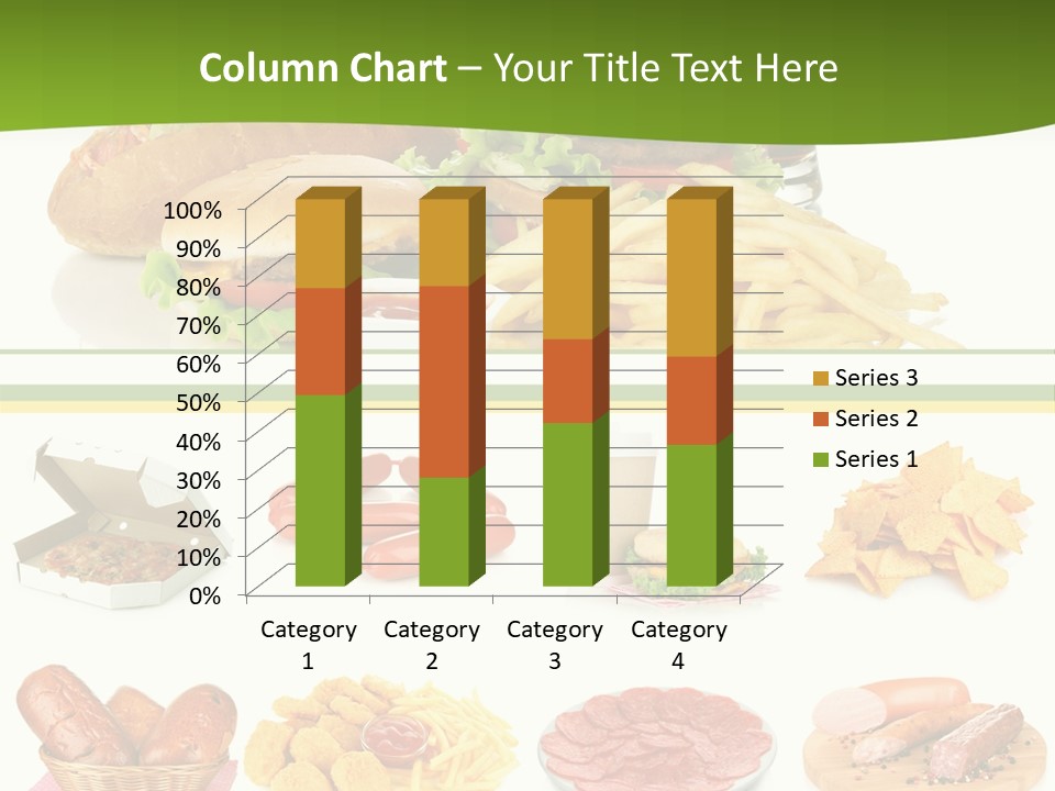 Sandwich American Coke PowerPoint Template