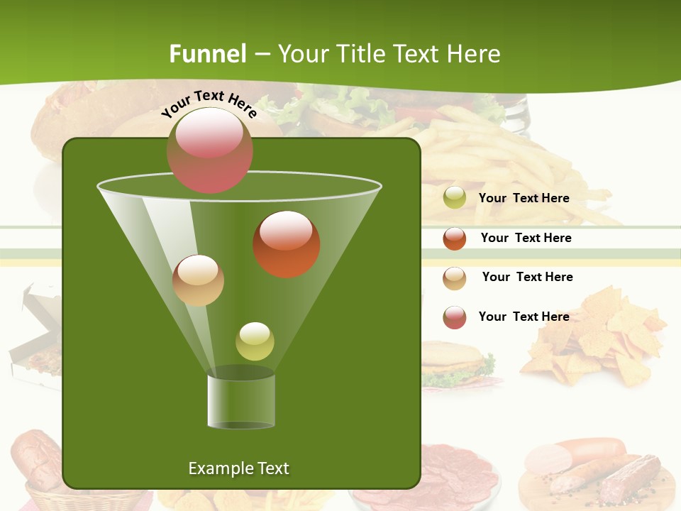 Sandwich American Coke PowerPoint Template