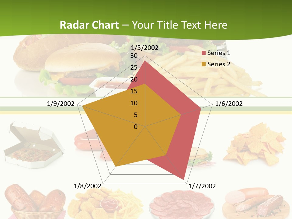 Sandwich American Coke PowerPoint Template