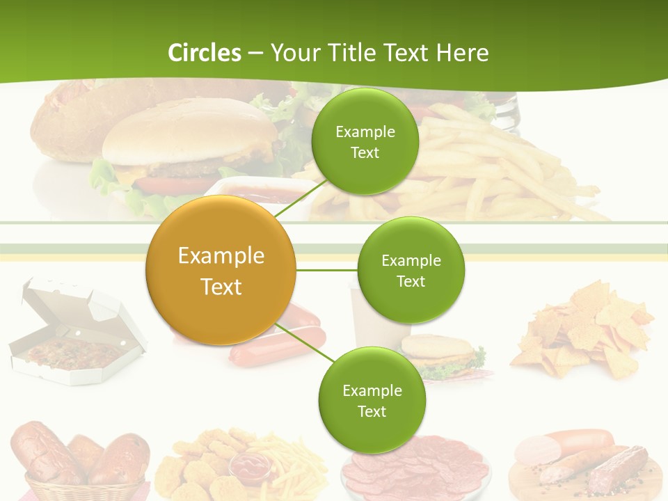 Sandwich American Coke PowerPoint Template