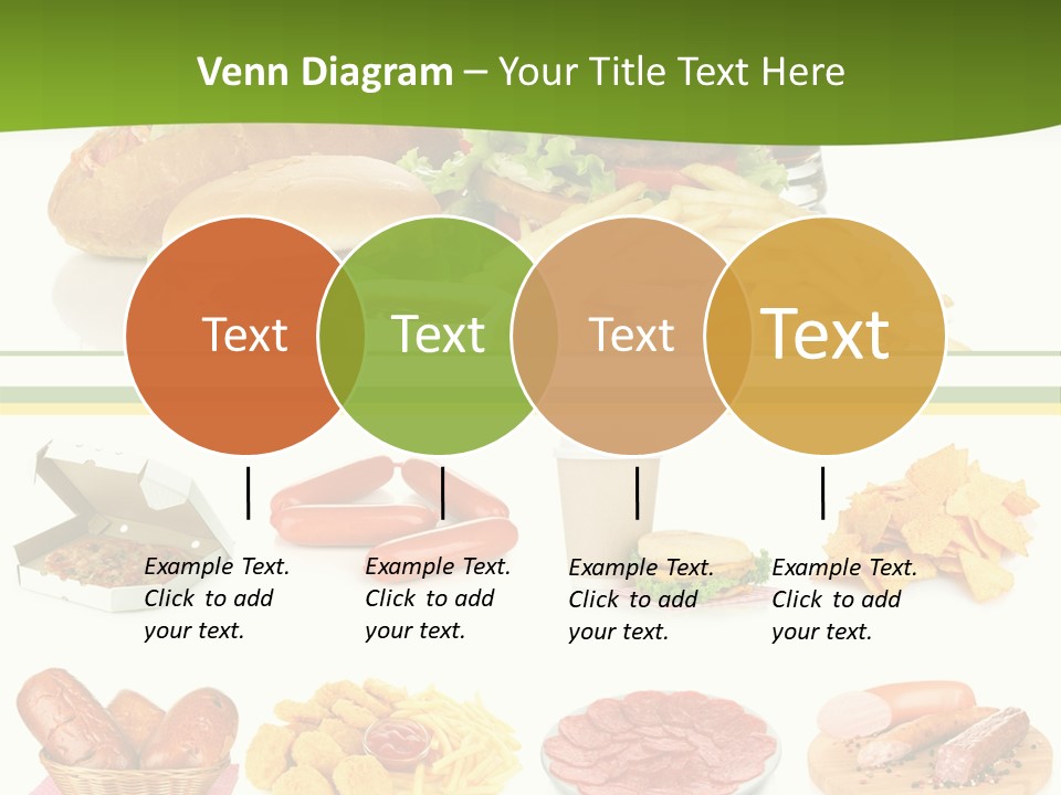 Sandwich American Coke PowerPoint Template