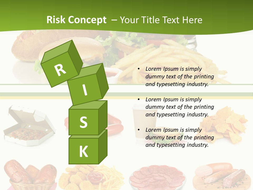 Sandwich American Coke PowerPoint Template