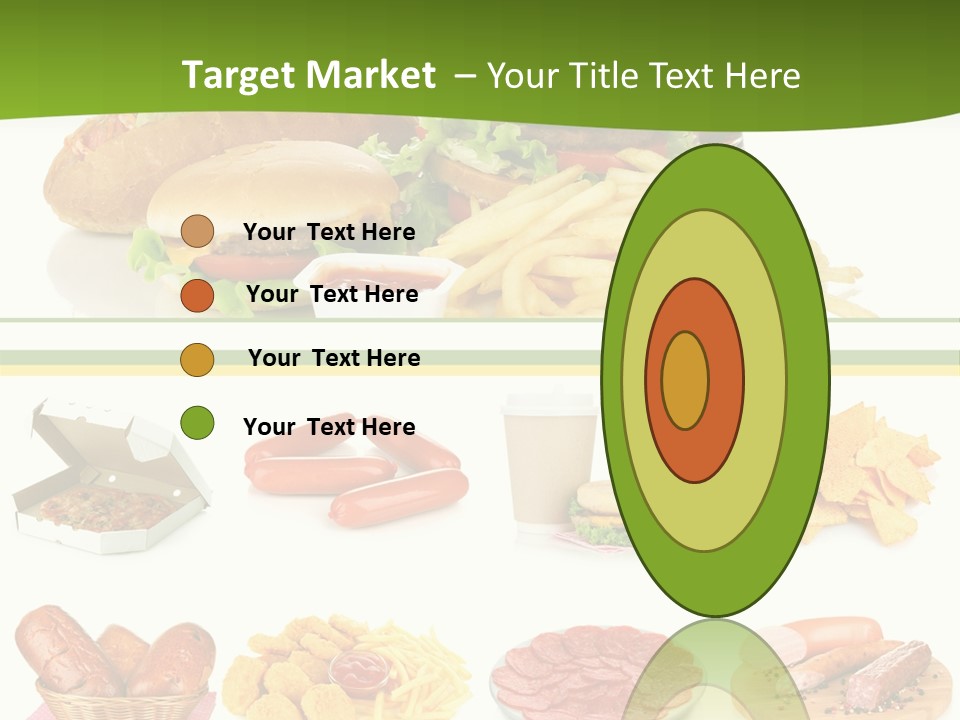 Sandwich American Coke PowerPoint Template