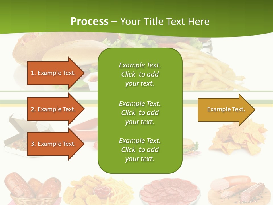 Sandwich American Coke PowerPoint Template