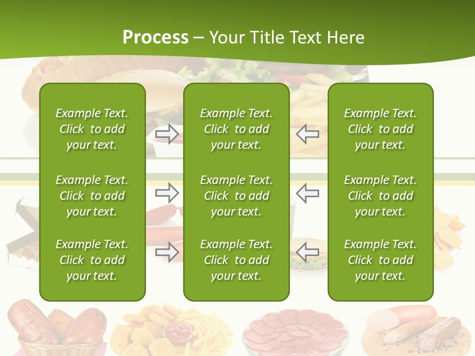 Sandwich American Coke PowerPoint Template