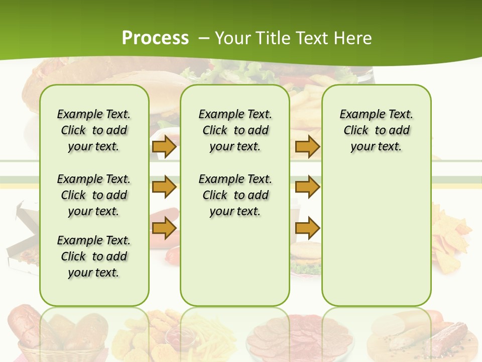 Sandwich American Coke PowerPoint Template