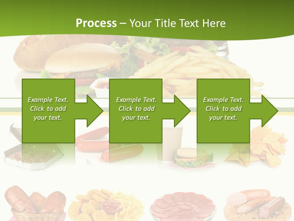 Sandwich American Coke PowerPoint Template