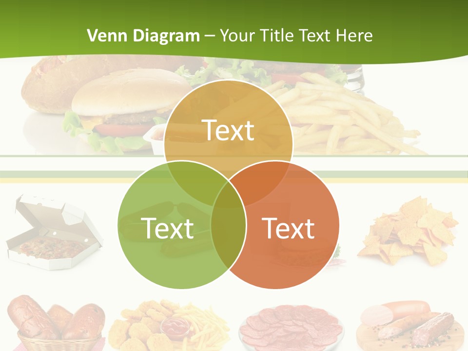 Sandwich American Coke PowerPoint Template