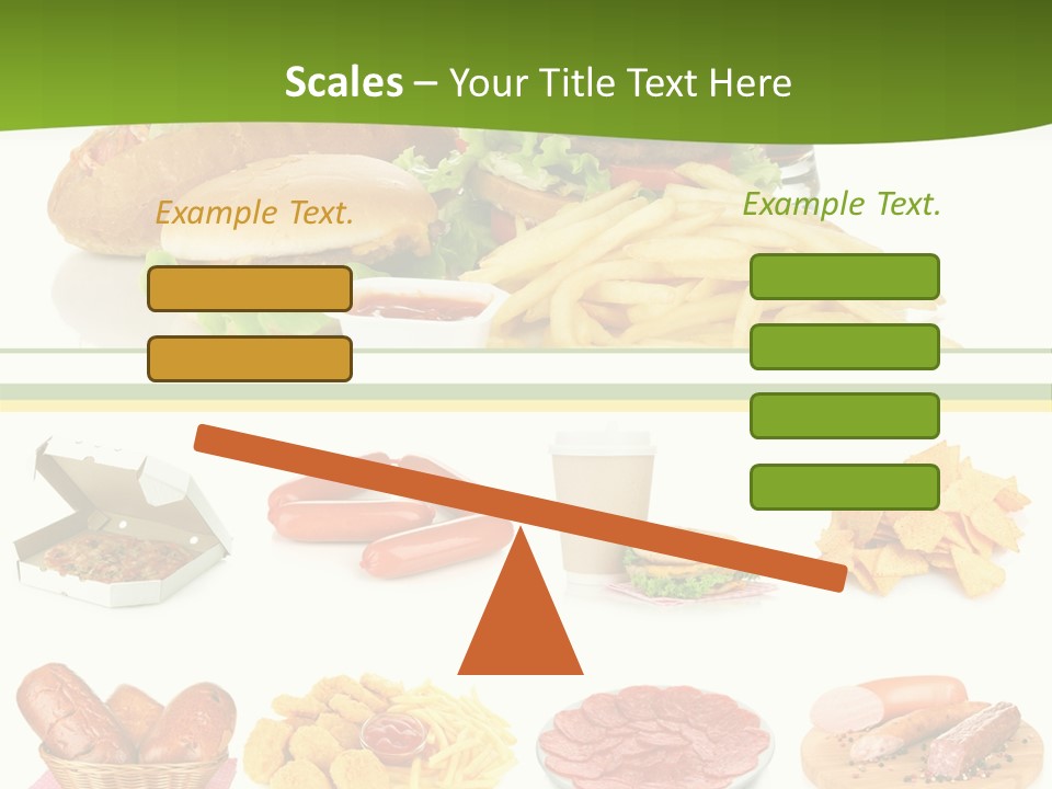 Sandwich American Coke PowerPoint Template