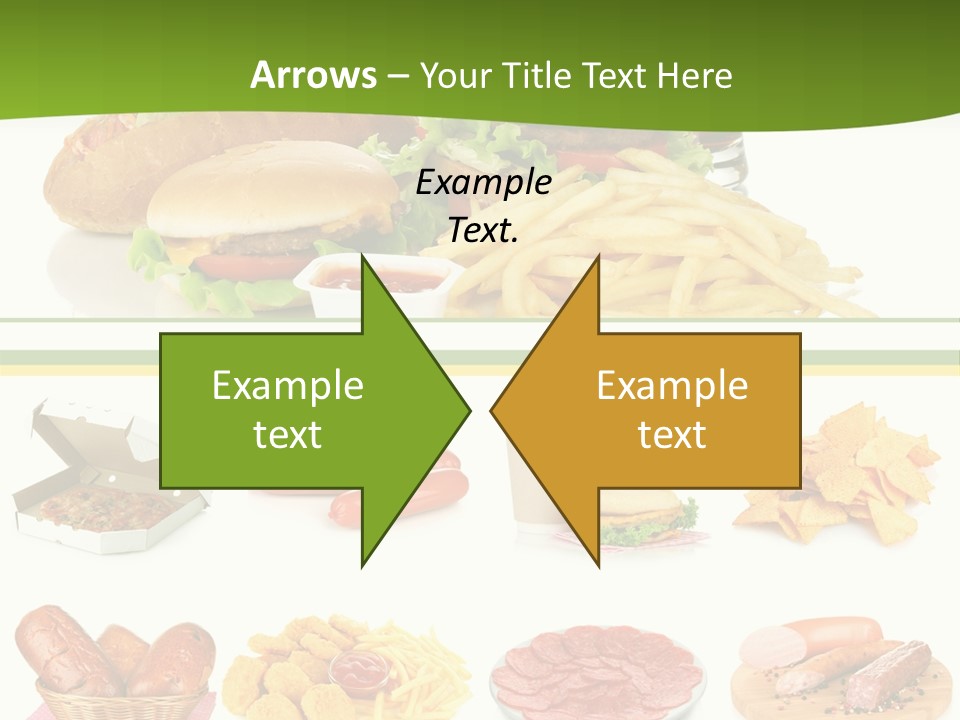 Sandwich American Coke PowerPoint Template