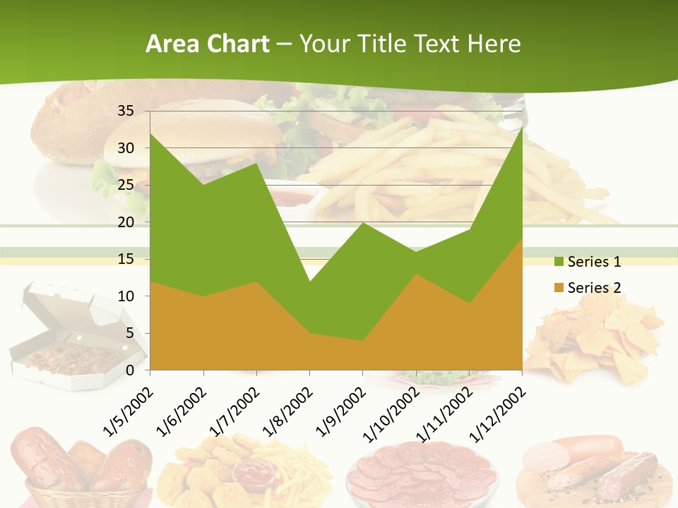 Sandwich American Coke PowerPoint Template