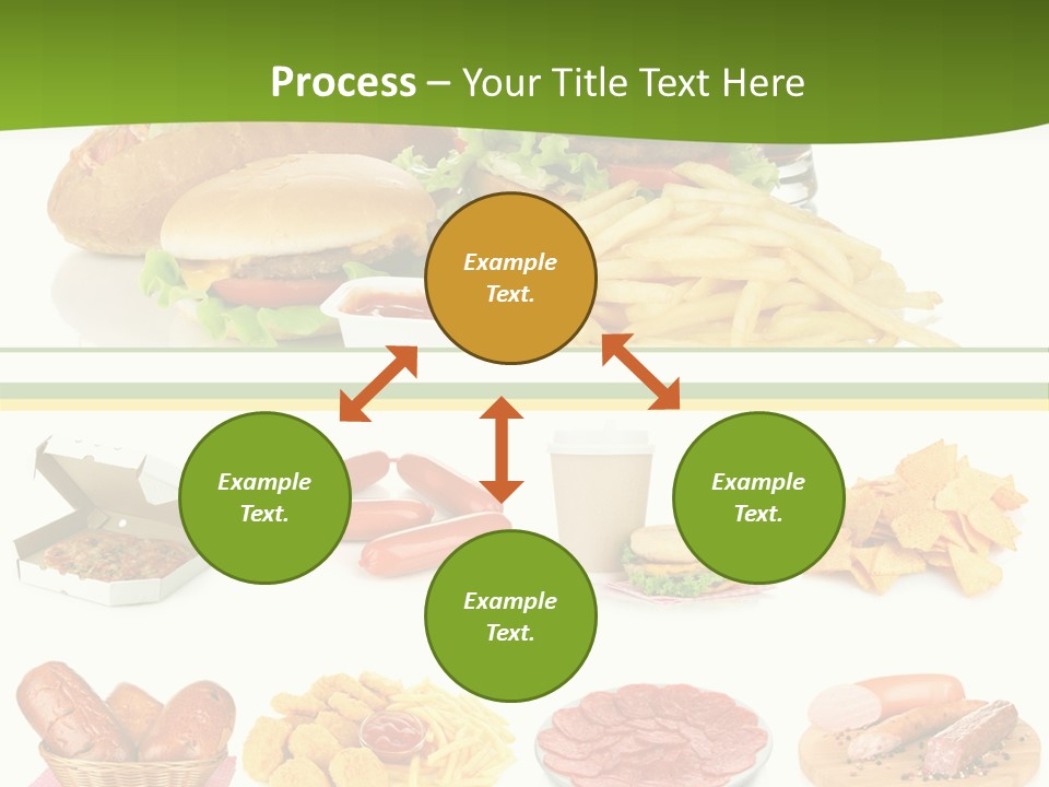 Sandwich American Coke PowerPoint Template