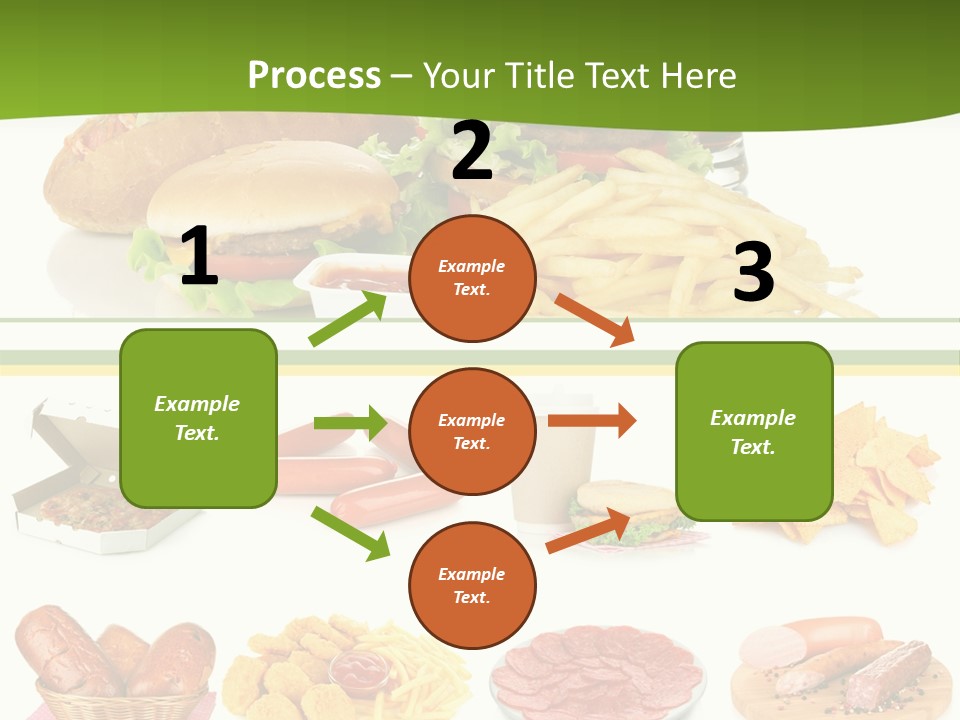 Sandwich American Coke PowerPoint Template