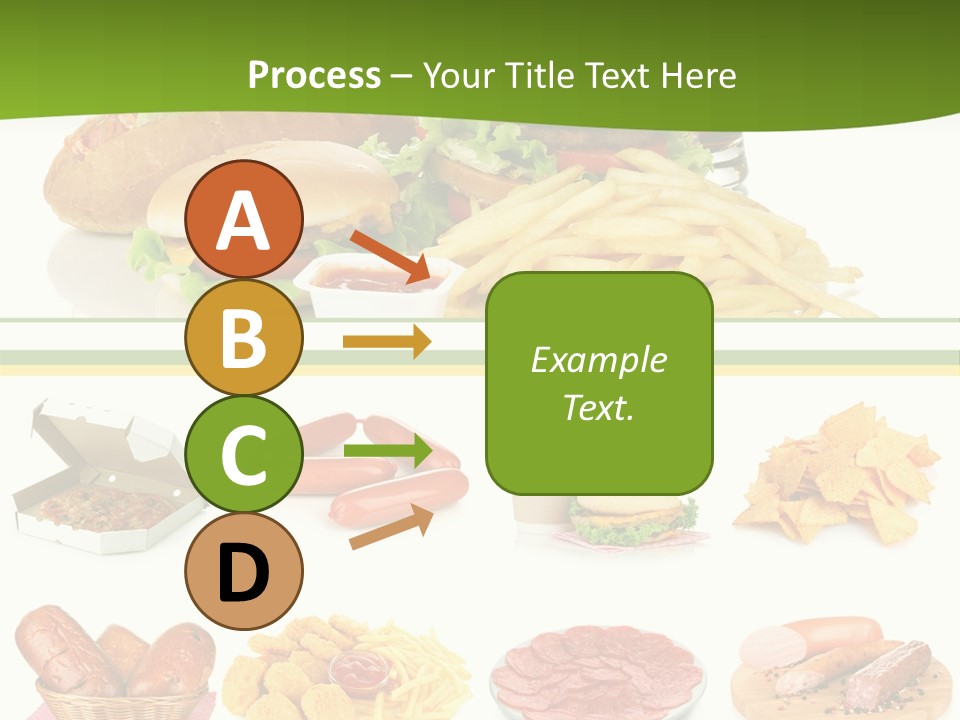Sandwich American Coke PowerPoint Template