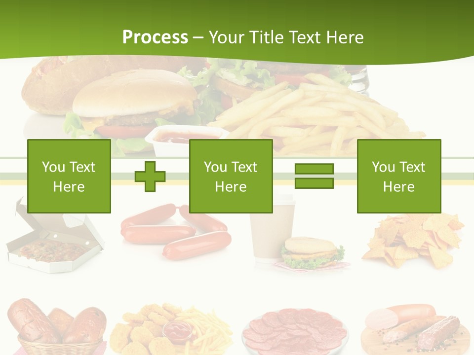 Sandwich American Coke PowerPoint Template