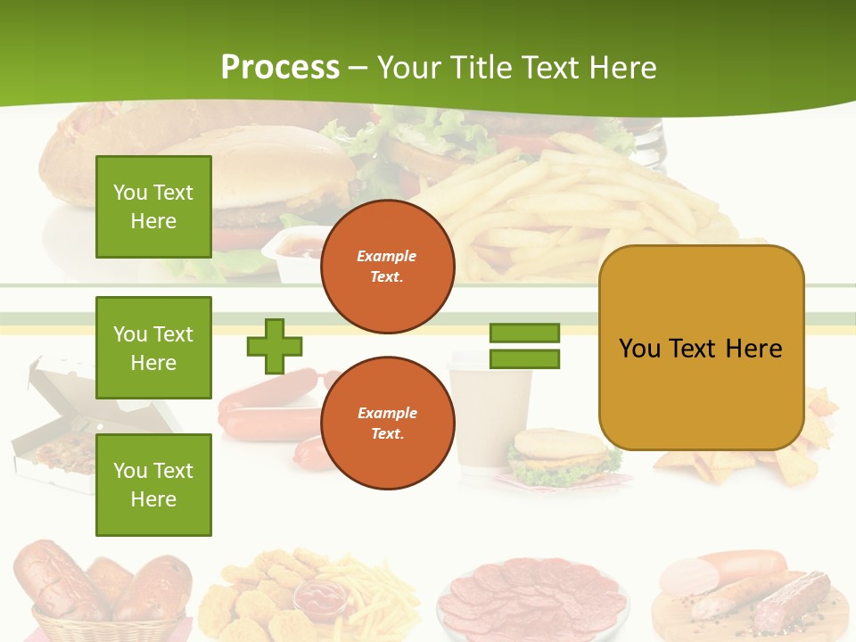 Sandwich American Coke PowerPoint Template