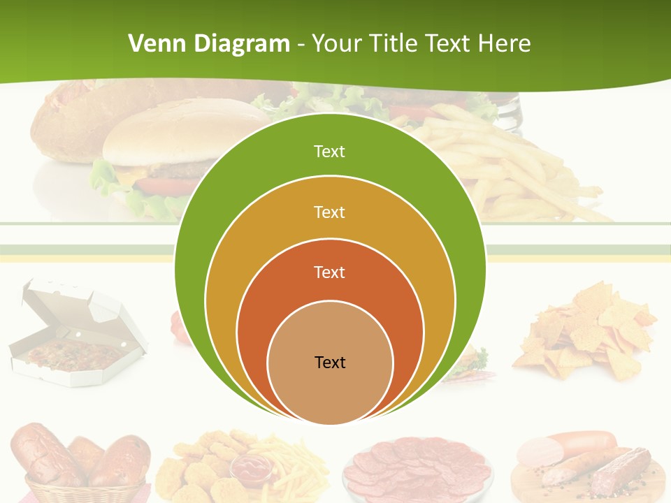 Sandwich American Coke PowerPoint Template