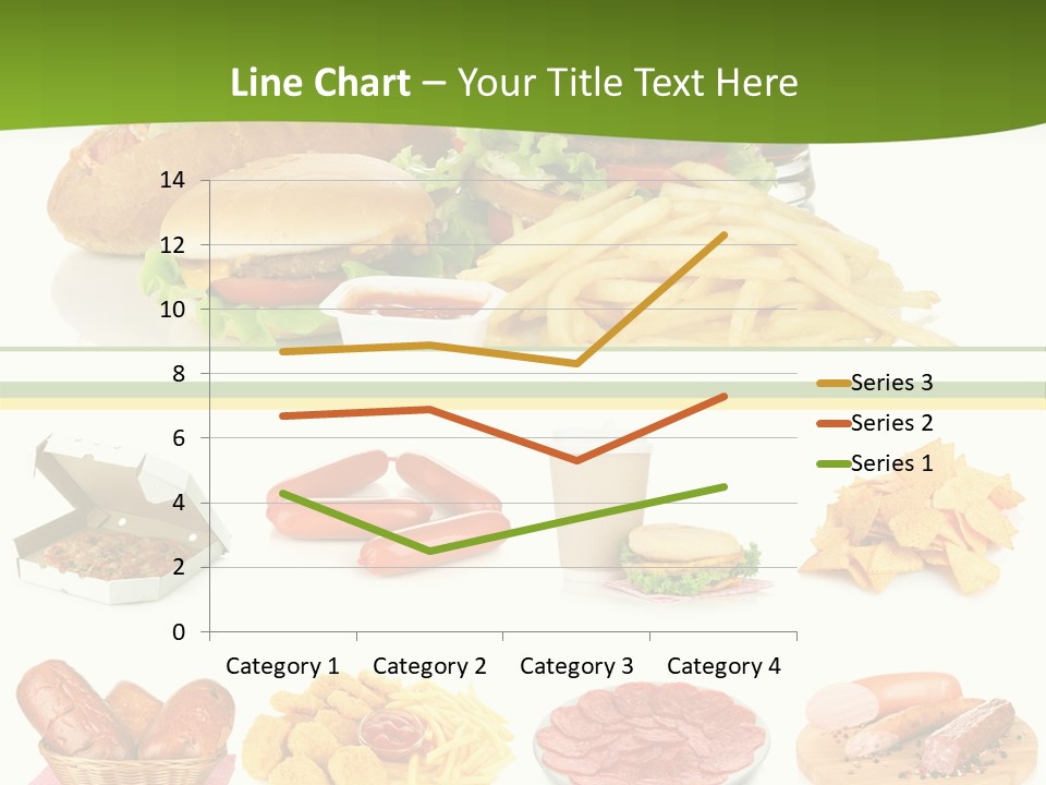 Sandwich American Coke PowerPoint Template