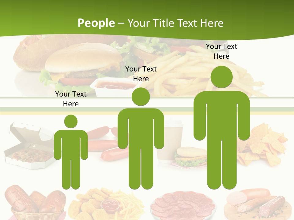 Sandwich American Coke PowerPoint Template