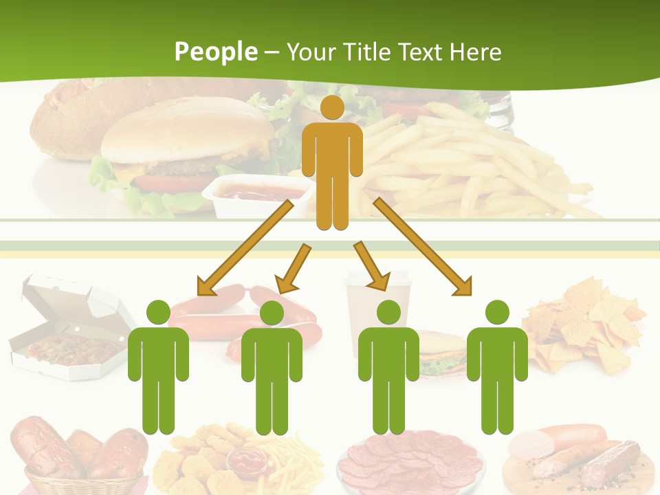 Sandwich American Coke PowerPoint Template