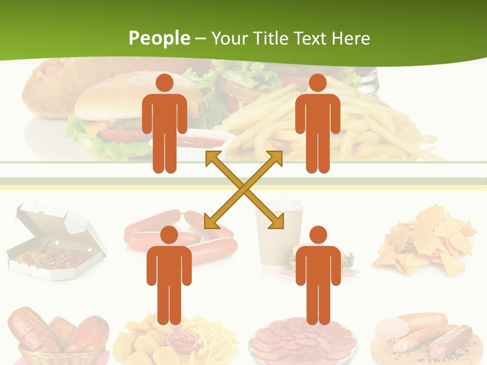 Sandwich American Coke PowerPoint Template