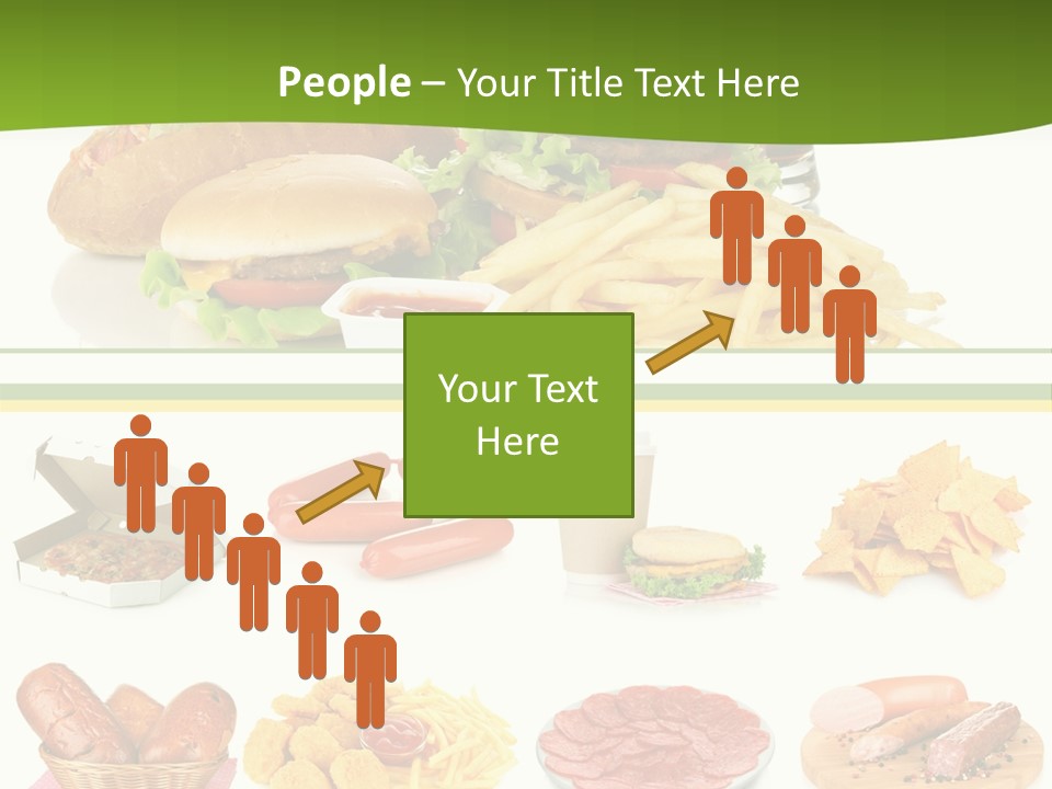 Sandwich American Coke PowerPoint Template