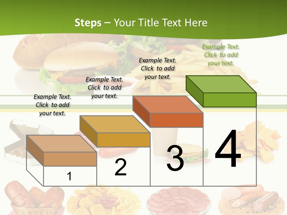 Sandwich American Coke PowerPoint Template