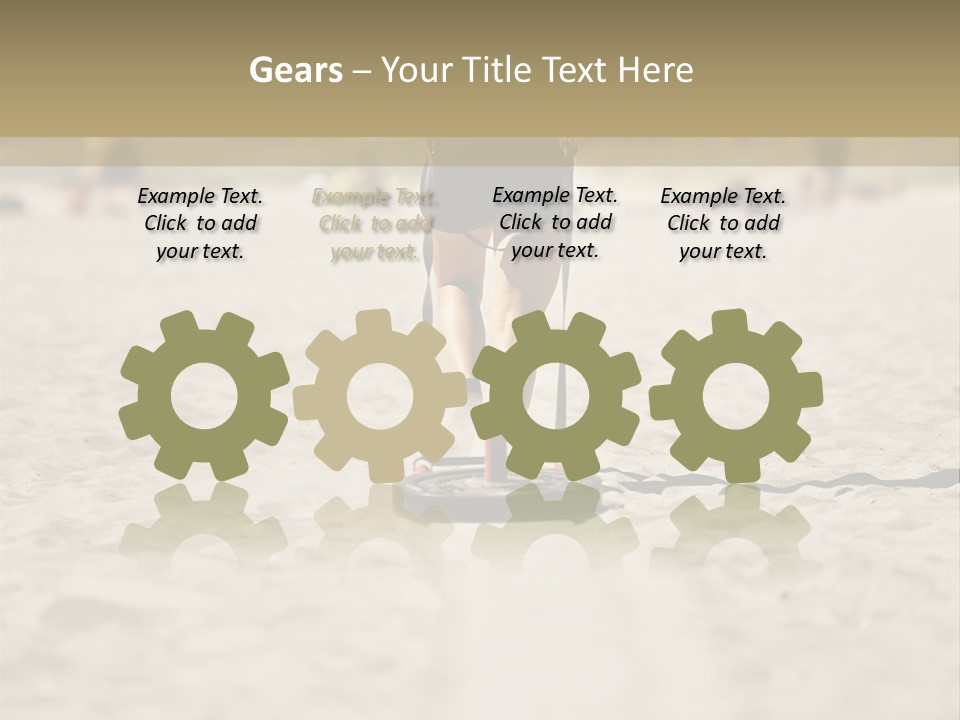 Workout Strong Sportswear PowerPoint Template