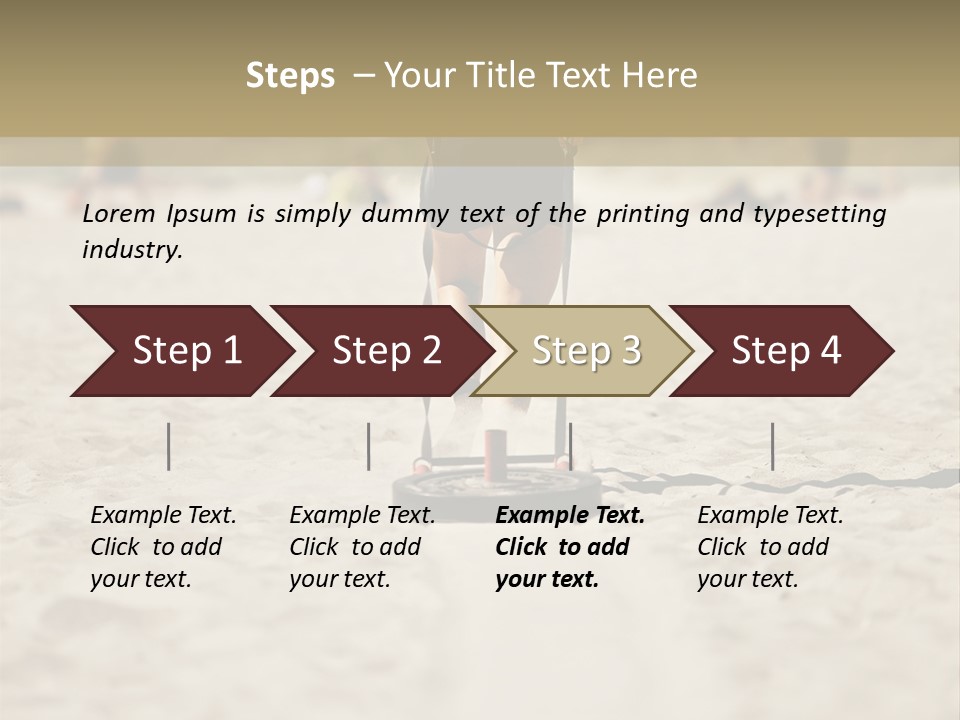 Workout Strong Sportswear PowerPoint Template