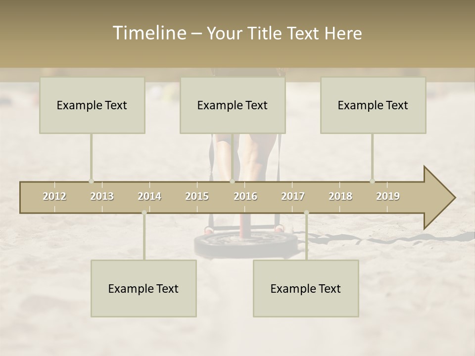 Workout Strong Sportswear PowerPoint Template