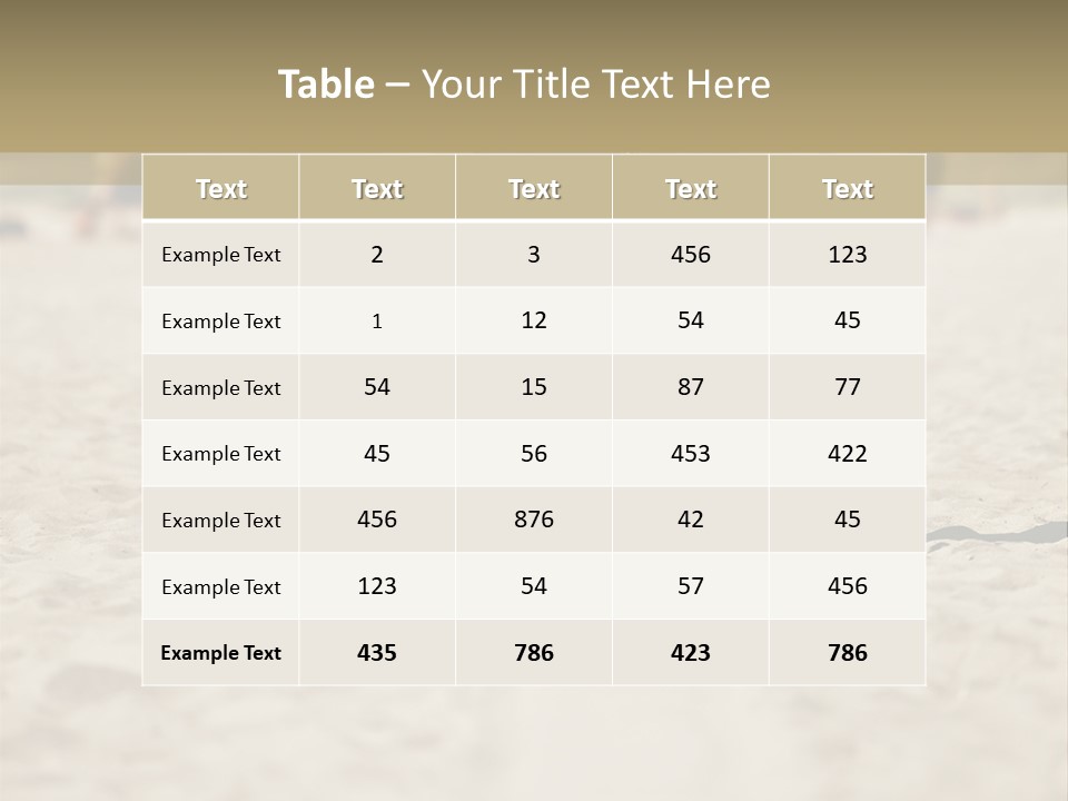 Workout Strong Sportswear PowerPoint Template