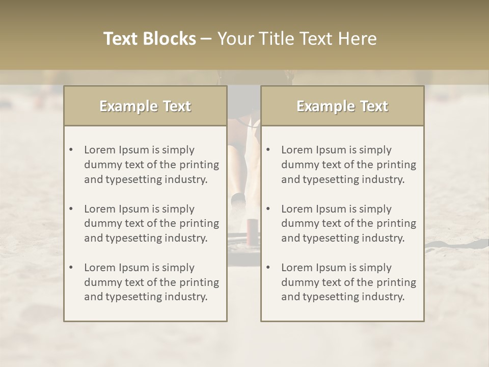 Workout Strong Sportswear PowerPoint Template