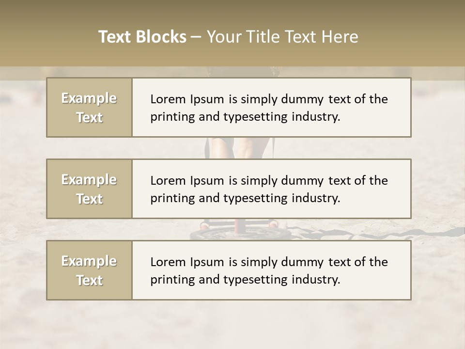 Workout Strong Sportswear PowerPoint Template