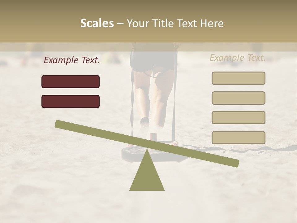 Workout Strong Sportswear PowerPoint Template