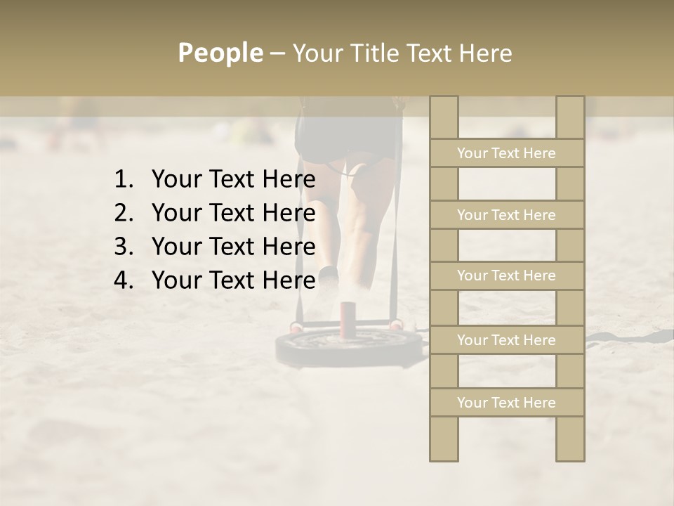 Workout Strong Sportswear PowerPoint Template