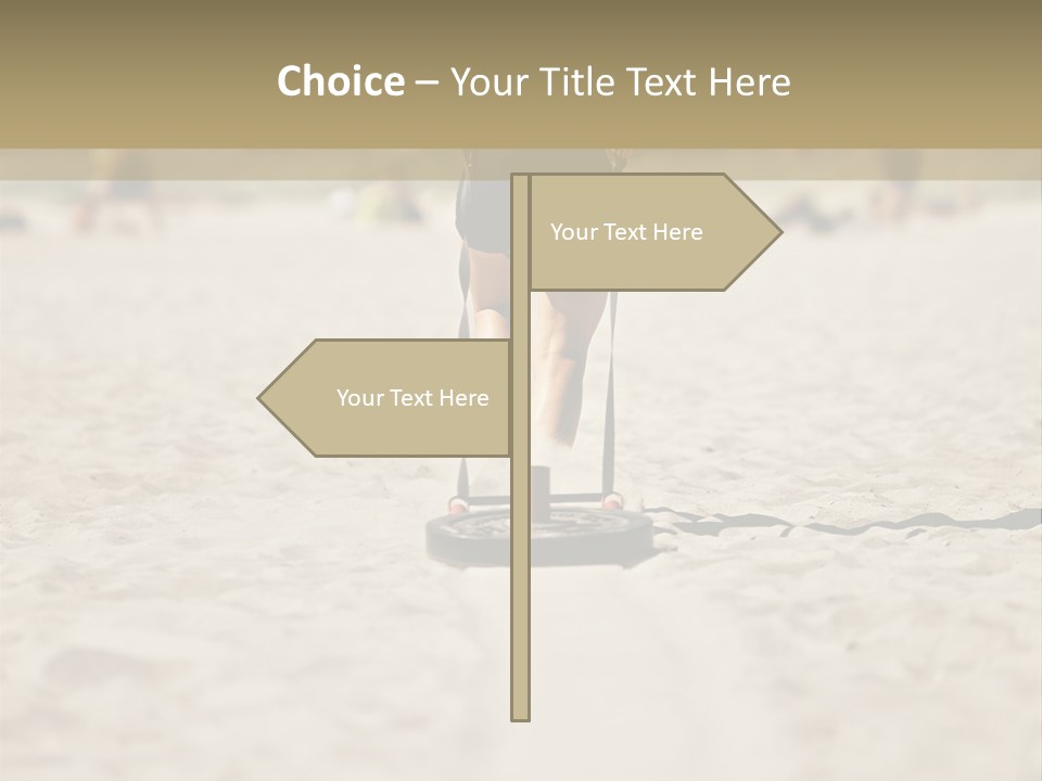 Workout Strong Sportswear PowerPoint Template