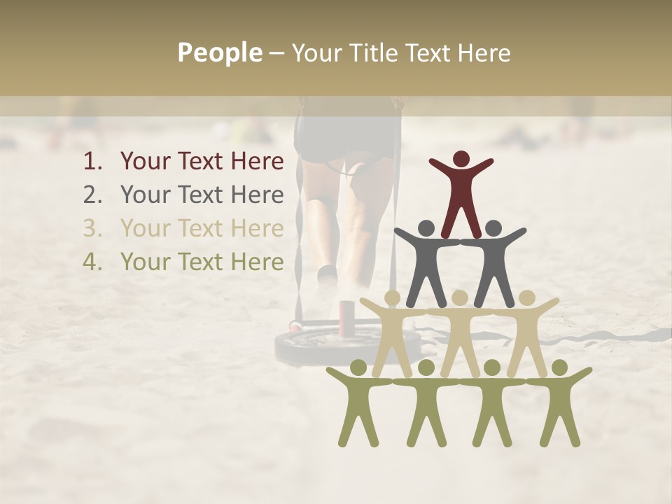 Workout Strong Sportswear PowerPoint Template