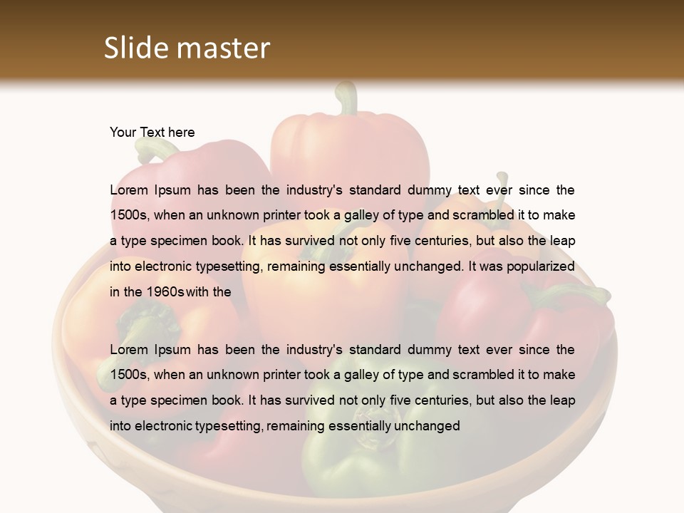 European Outdoors Calm PowerPoint Template