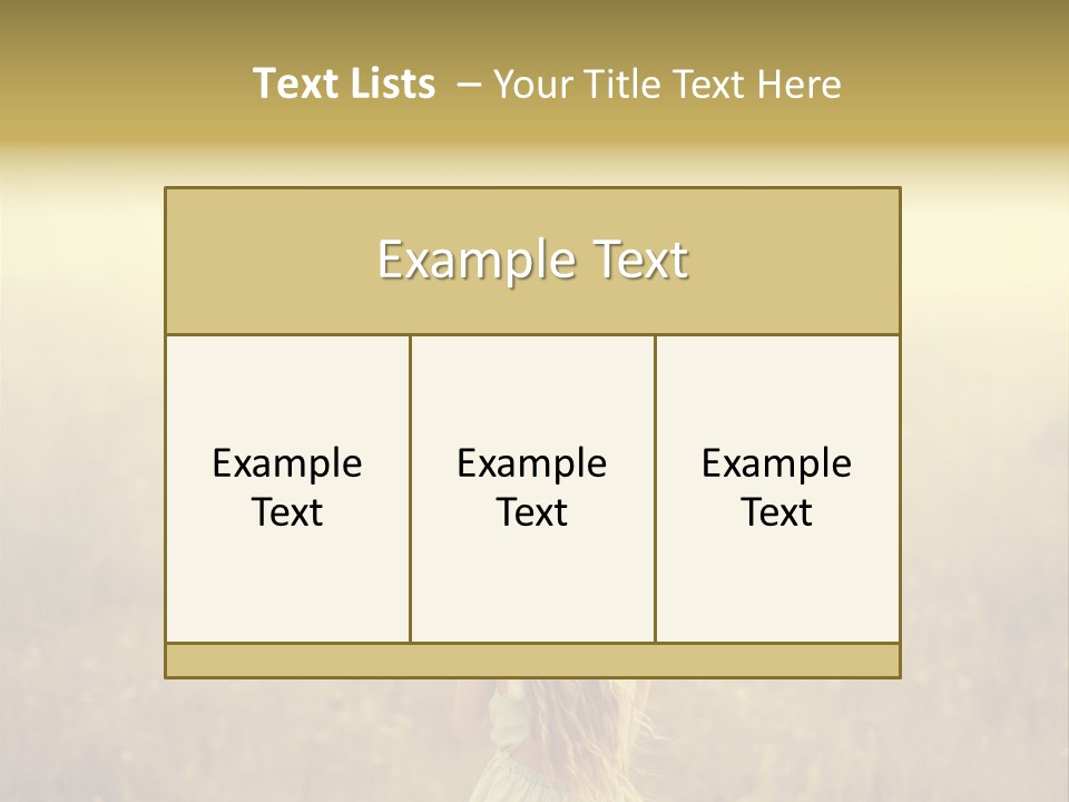 European Outdoors Calm PowerPoint Template