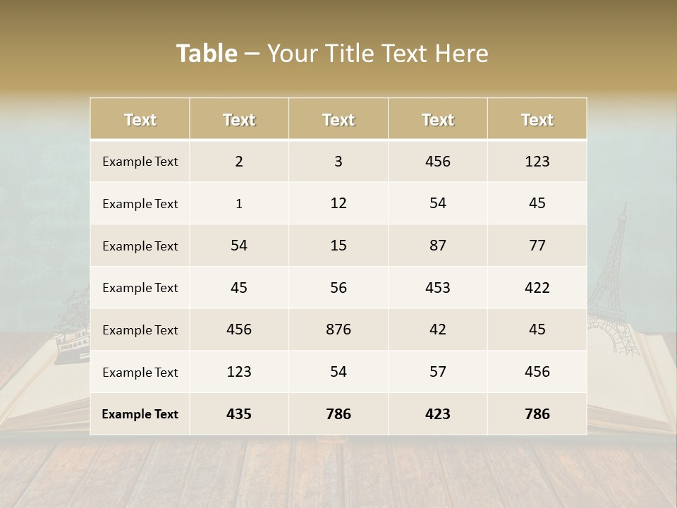 Mystery Data Reading PowerPoint Template